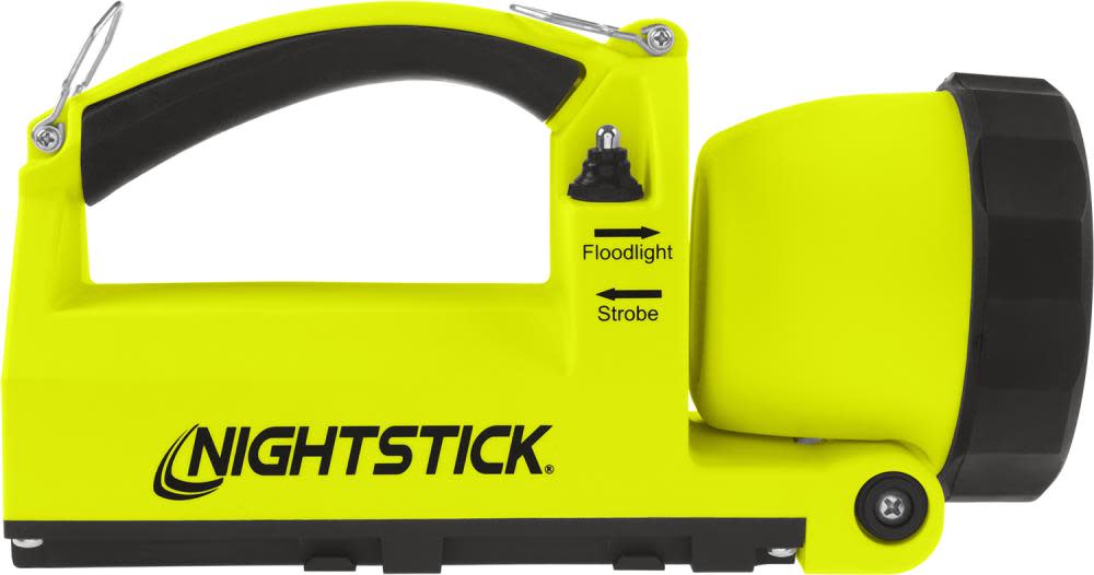 Nightstick Intrinsically Safe Dual-Light Lantern with Pivoting Head Rechargeable - Ascmtools