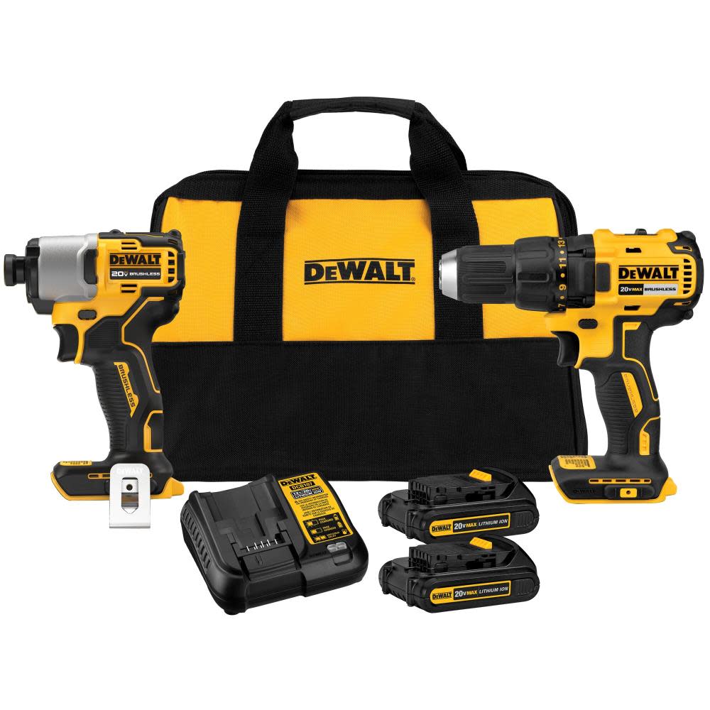 DEWALT 20V MAX Compact Drill/Driver and Impact Kit - Ascmtools