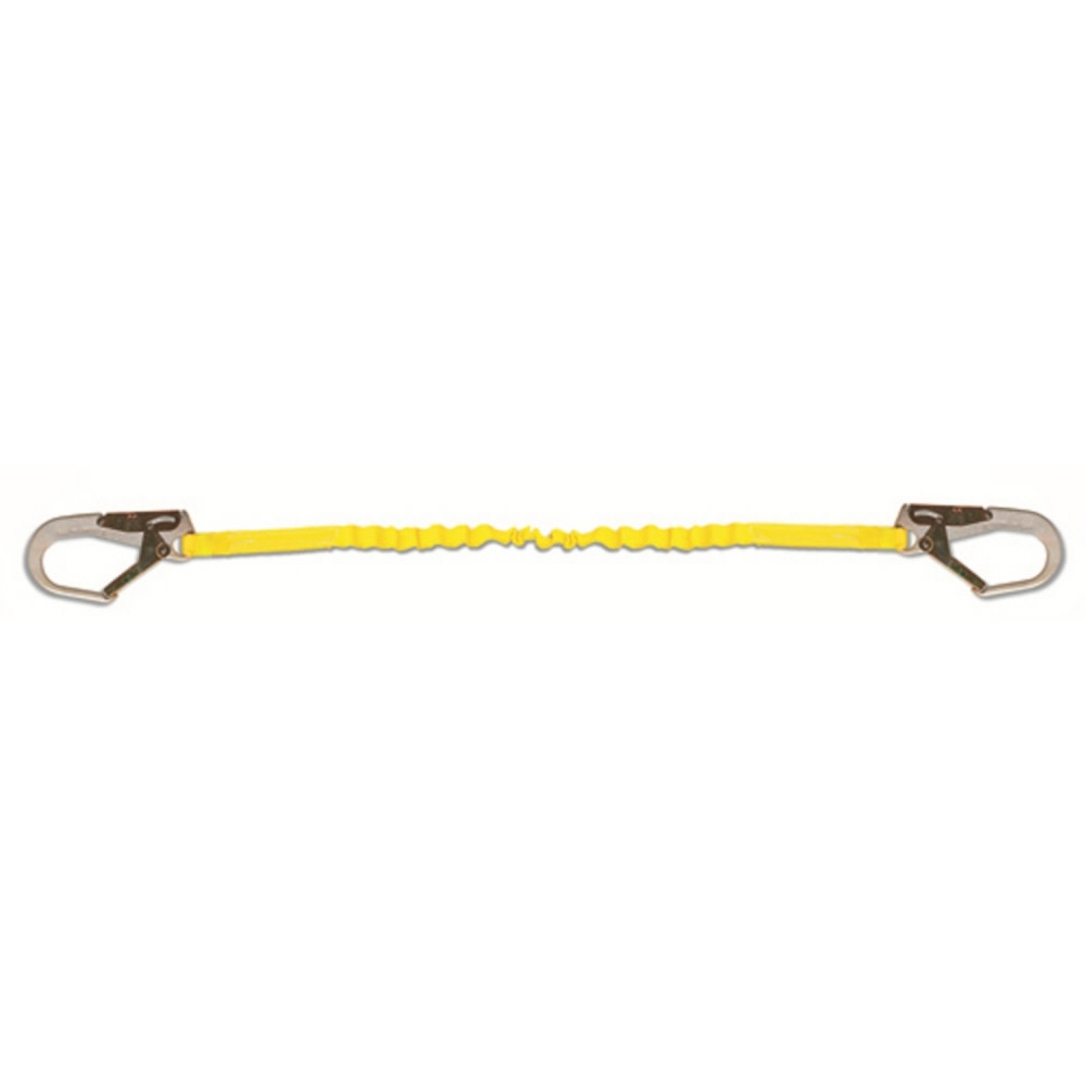 Guardian Fall Protection IS-72R – 6 Ft. Internal Shock Lanyard with Rebar Hook - Ascmtools