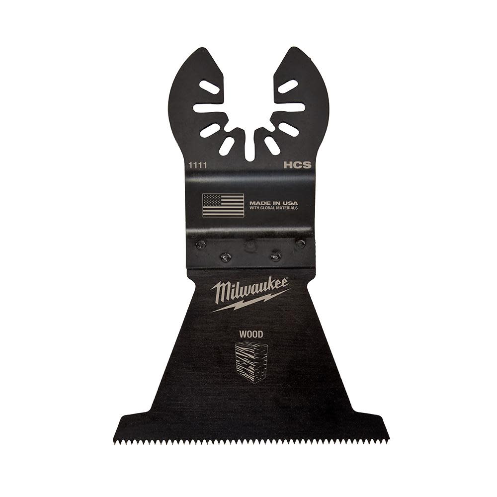Milwaukee OPEN-LOK 2-1/2″ HCS WOOD BLADES 10PK - Ascmtools