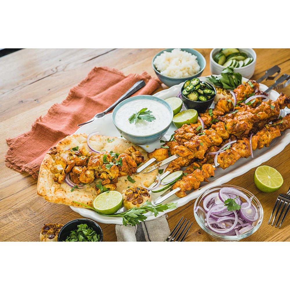 Napoleon Shish Kebab Skewer Set Rotisserie Stainless Steel - Ascmtools