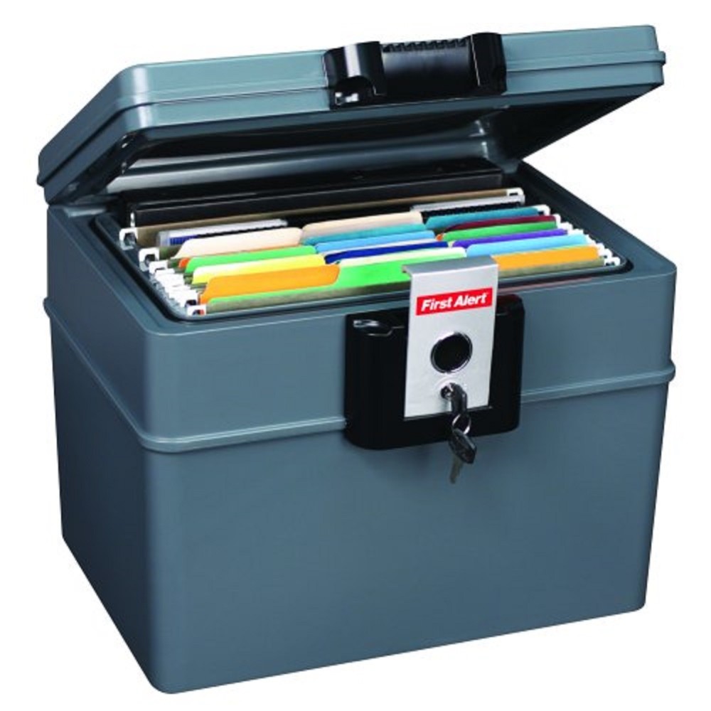 First Alert Water and Fire Protector File Chest - Ascmtools
