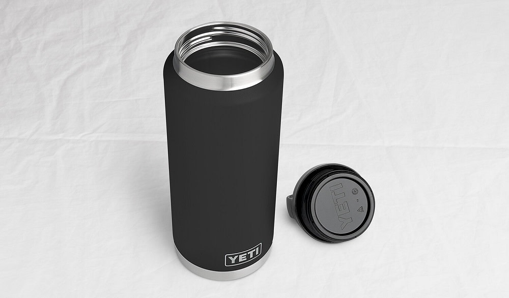 Yeti 36oz Rambler Bottle with Bottle Chug Cap – Black - Ascmtools