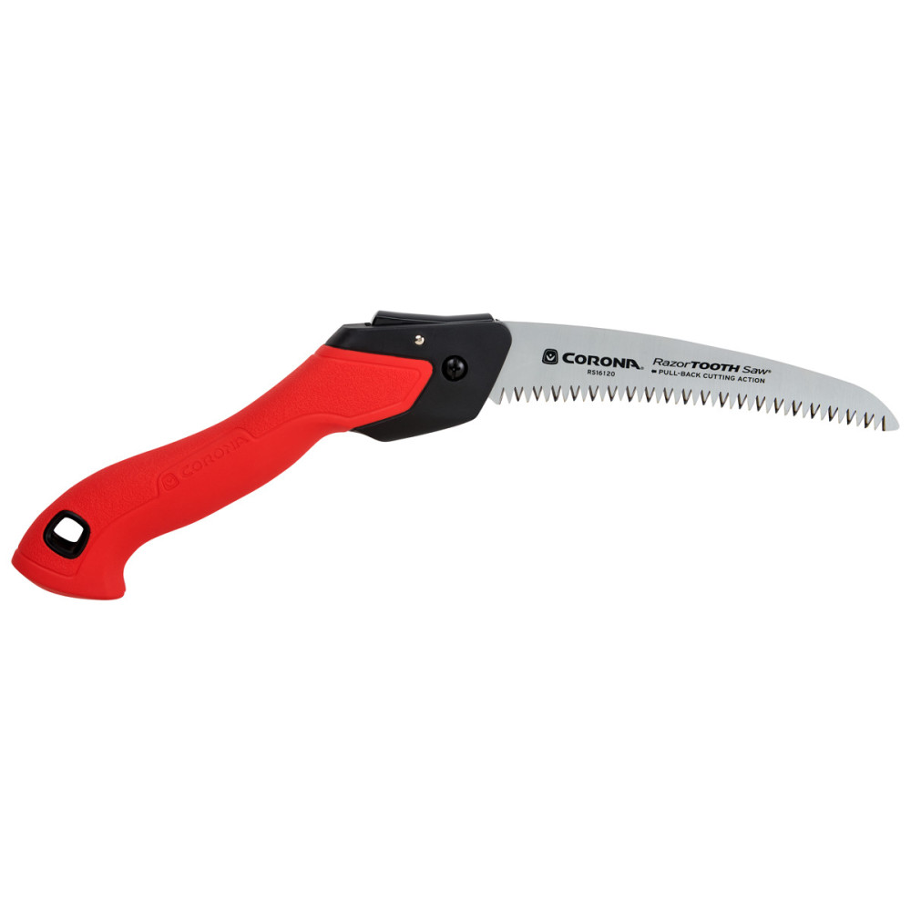 Corona Pruning Saw 7″ RazorTOOTH Carbon Steel Curved Folding - Ascmtools