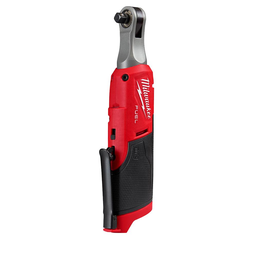 Milwaukee M12 FUEL Ratchet 3/8″ High Speed Bare Tool Reconditioned - Ascmtools