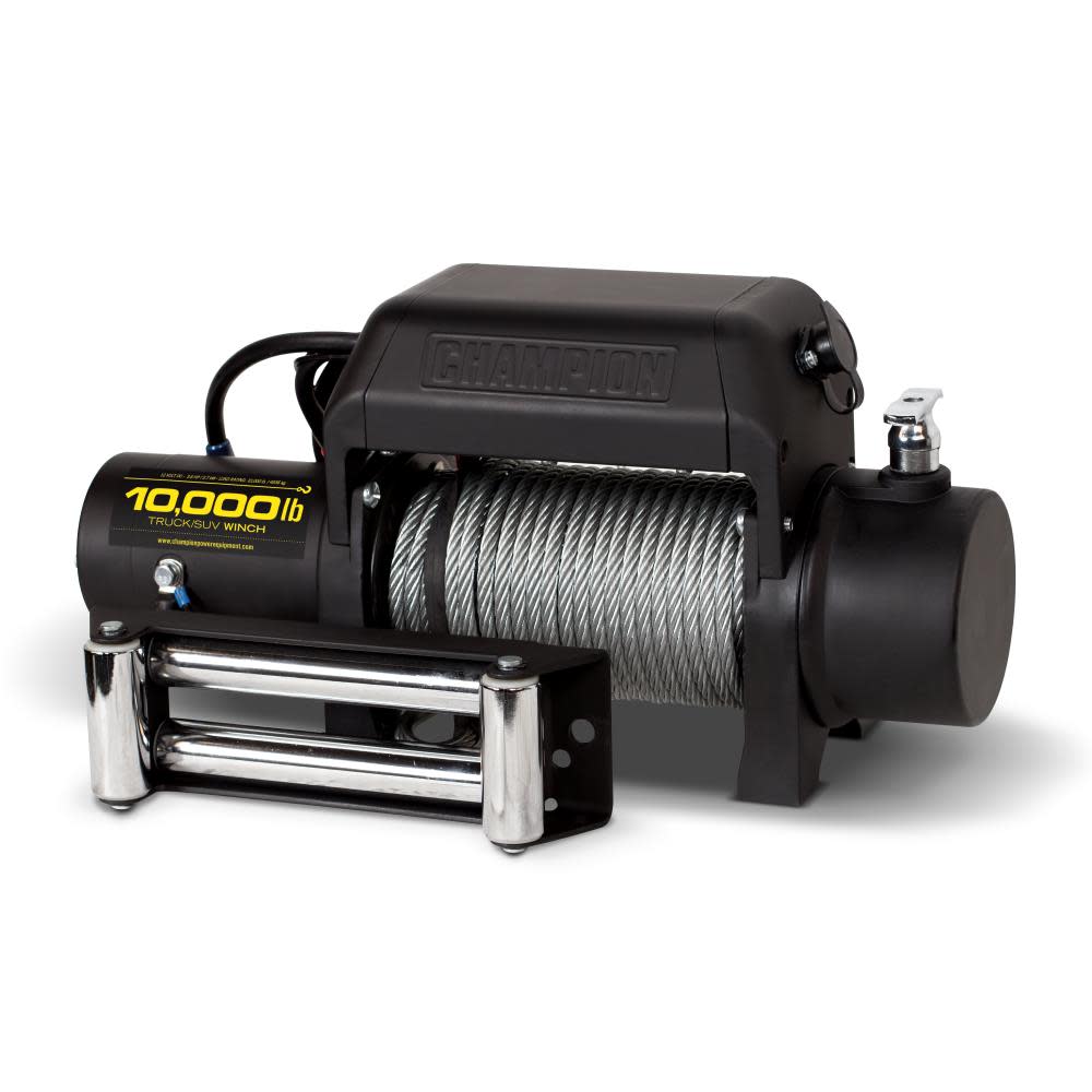 Champion Power Equipment 10000-lb. Truck/SUV Winch Kit with Remote Control - Ascmtools