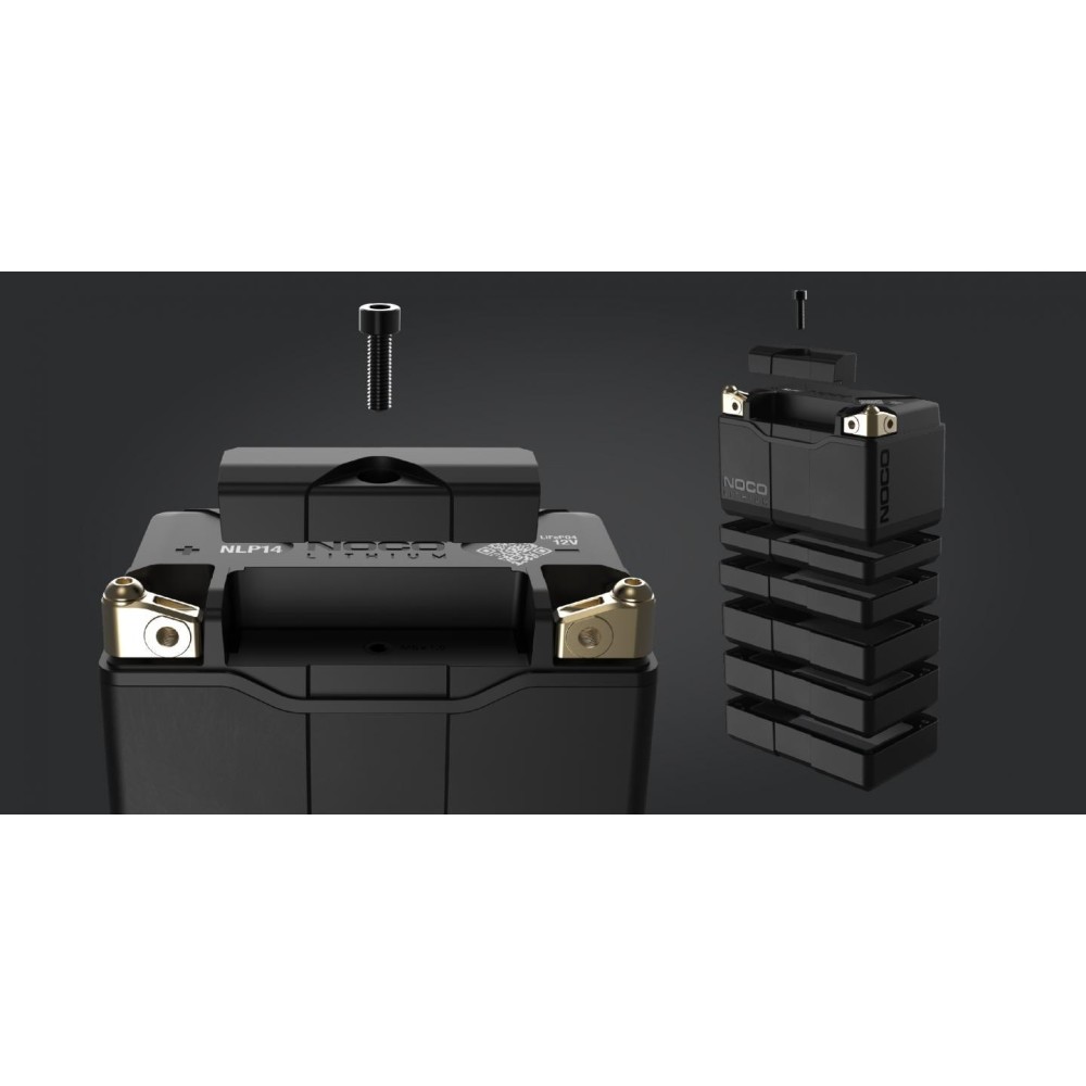 Noco 12V 500A 4Ah Lithium Powersport Battery - Ascmtools