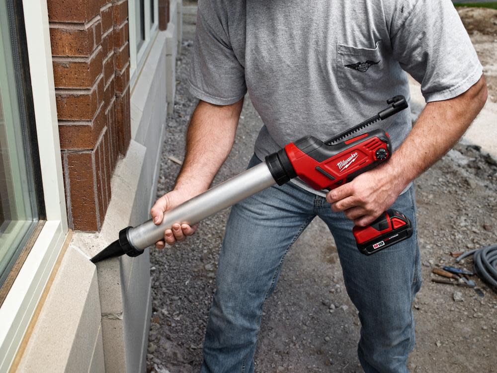 Milwaukee M18 Cordless 10 oz Caulk and Adhesive Gun (Bare Tool) - Ascmtools