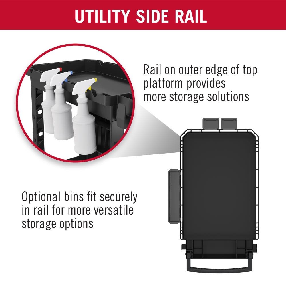 Suncast Utility Cart Heavy Duty 26 x 45 - Ascmtools