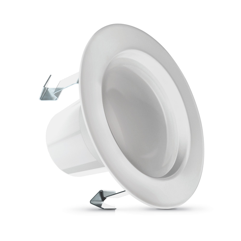Feit Electric 8.6W 775 Lumens LED Recessed Downlight 4pk - Ascmtools