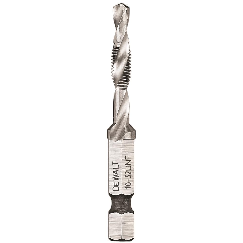 DEWALT 10-32 UNF Drill Tap 1/4 In. Capacity - Ascmtools