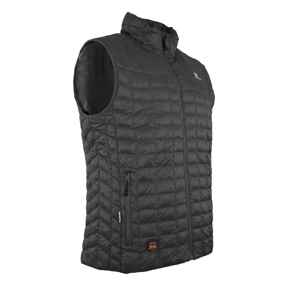 Mobile Warming Backcountry Vest Mens 7.4V Black Large - Ascmtools