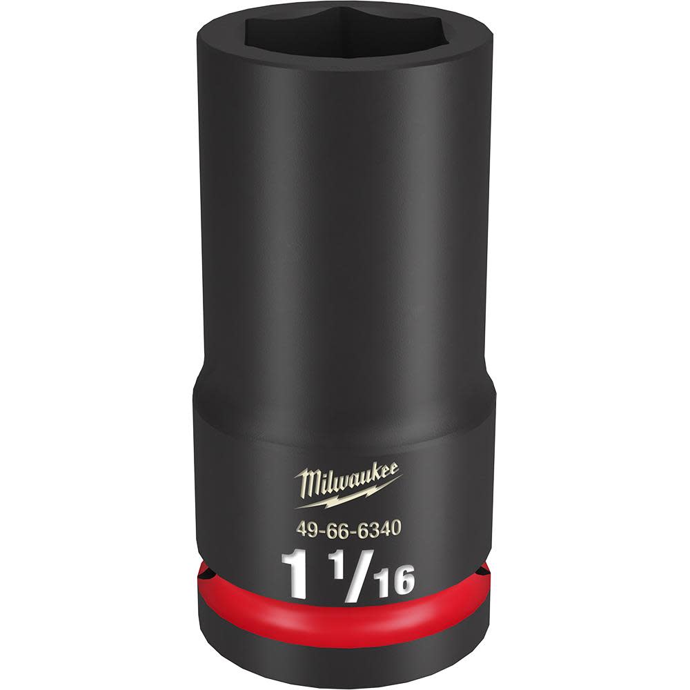 Milwaukee Impact Socket 3/4″ Drive 1 1/16″ Deep 6 Point - Ascmtools
