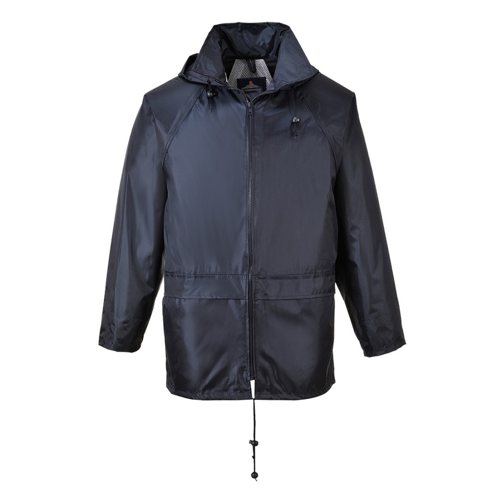 Portwest Navy Classic Rain Jacket – XXL - Ascmtools