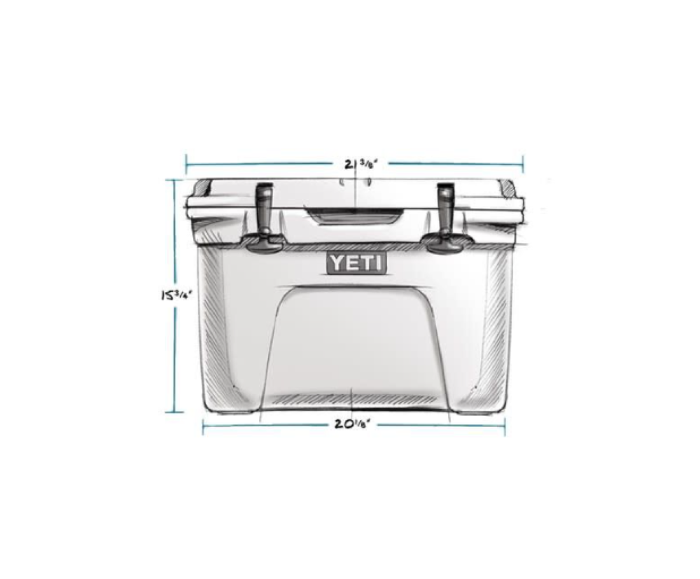 Yeti Tundra 35 Hard Cooler Navy Blue - Ascmtools