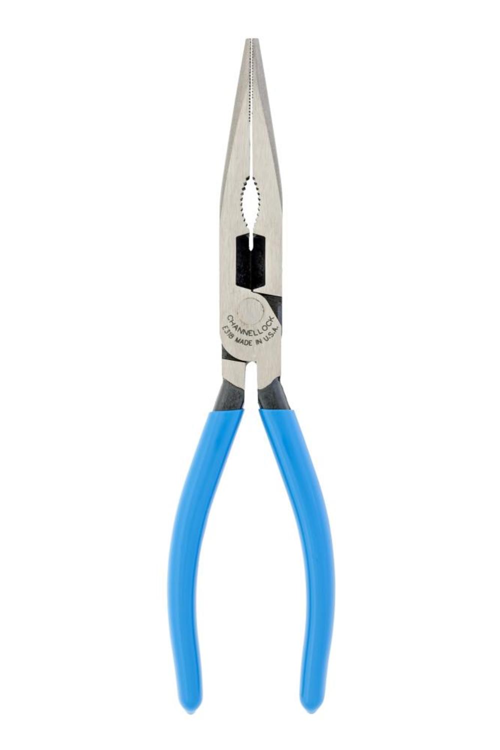 Channellock XLT Xtreme Leverage Technology 8″ HL Long Nose Plier - Ascmtools