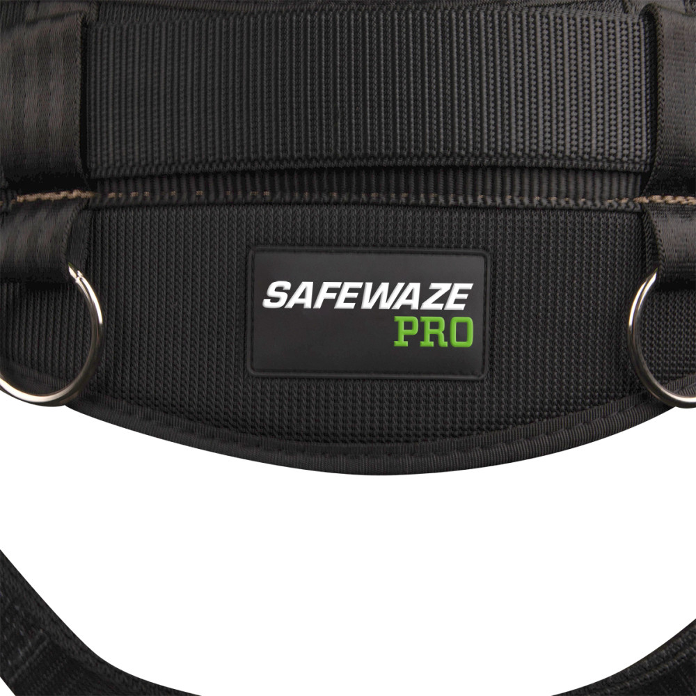 Safewaze Medium PRO Construction Harness with 3D MB Chest TB Legs - Ascmtools