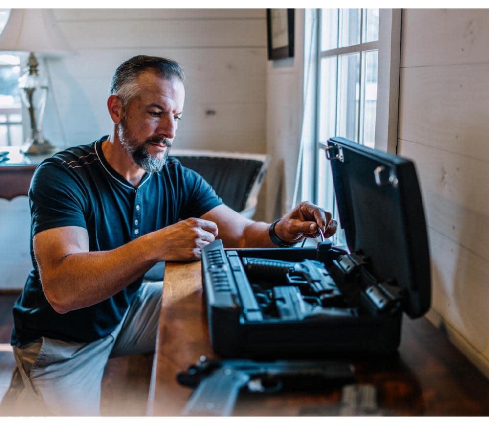 Vaultek Safe VTi Full Size Biometric Smart Safe Rechargeable - Ascmtools