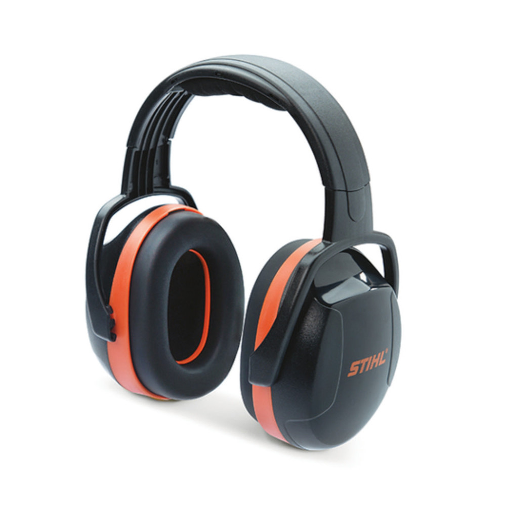 Stihl 26 NRR Black/Orange Ear Muffs Hearing Protectors - Ascmtools