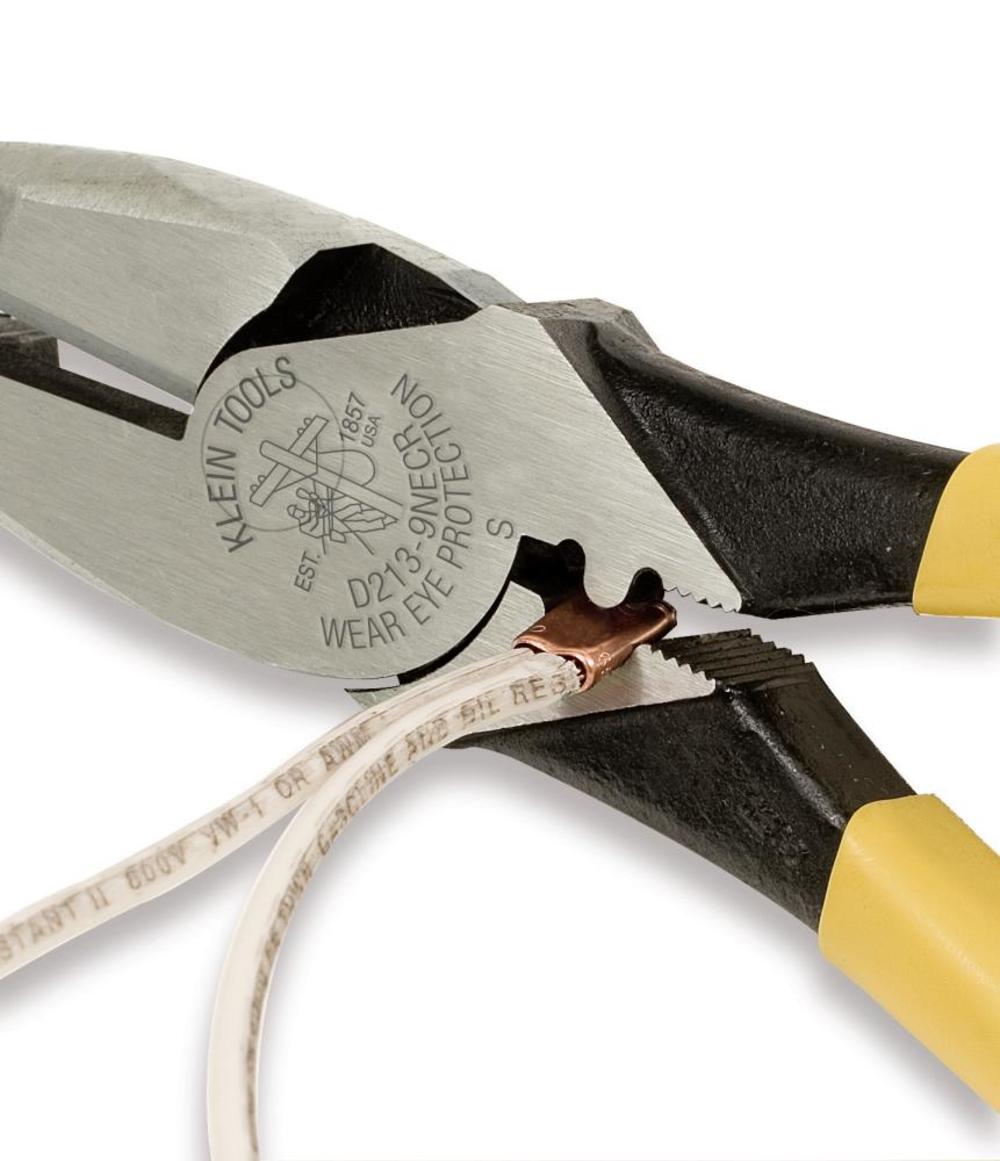 Klein Tools Cutting Pliers Connector Crimp 9″ - Ascmtools
