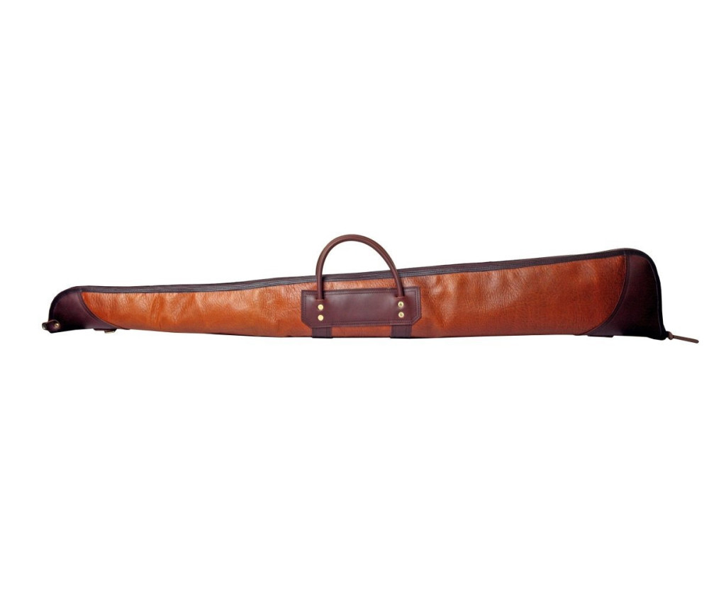Duluth Pack 55 In. L Brown Trim Bison Leather Shotgun Case - Ascmtools