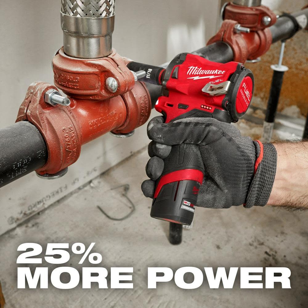 Milwaukee M12 REDLITHIUM HIGH OUTPUT CP2.5 Battery 2pk - Ascmtools
