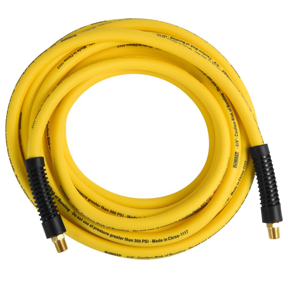DEWALT 3/8 in. x 25 ft. Premium Hybrid Air Hose - Ascmtools
