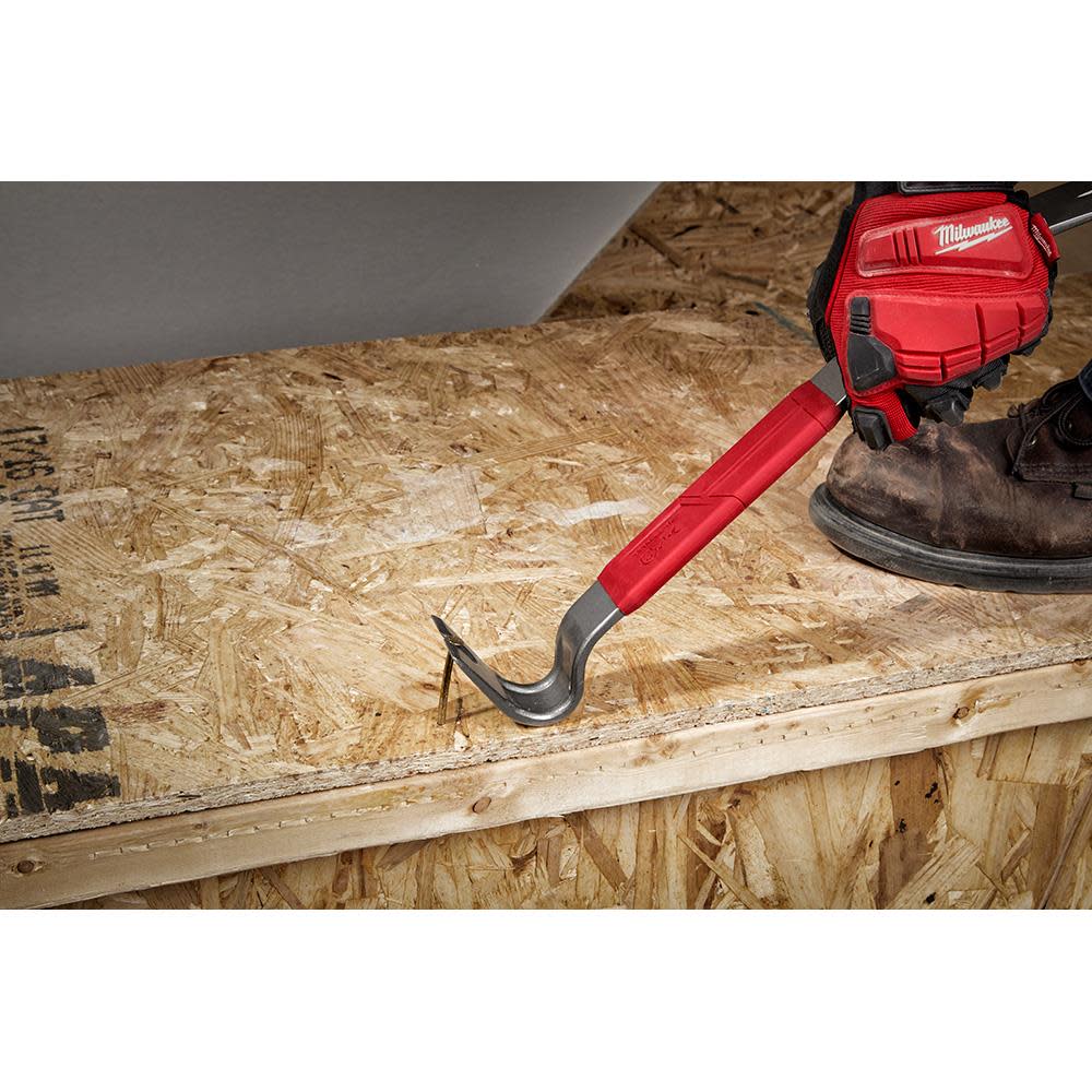 Milwaukee 15″ Pry Bar & 19oz Smooth Face Hammer Bundle - Ascmtools