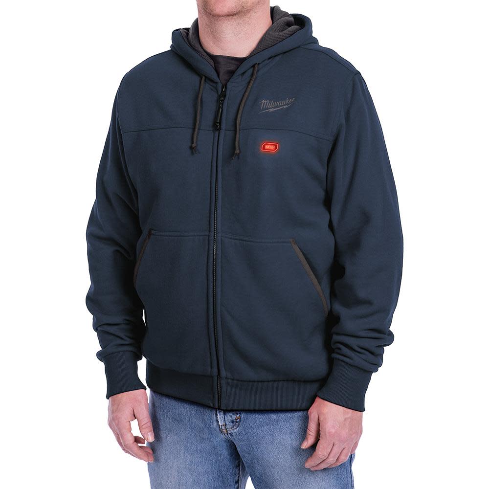Milwaukee M12 Heated Hoodie S (Navy Blue) - Ascmtools