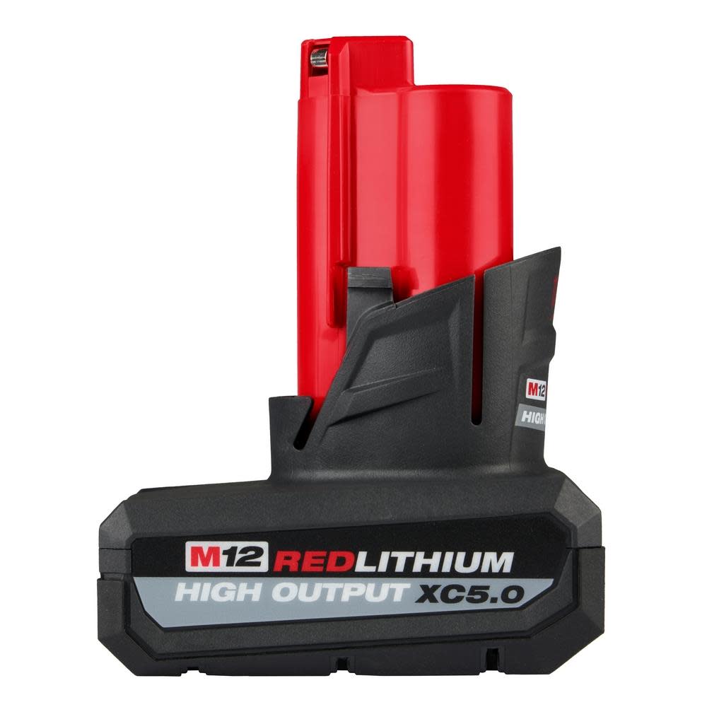 Milwaukee M12 REDLITHIUM HIGH OUTPUT XC5.0 Battery Pack - Ascmtools