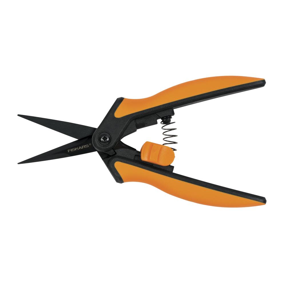 Fiskars Pruning Snips Micro Tip Precision Ground Coated Steel - Ascmtools