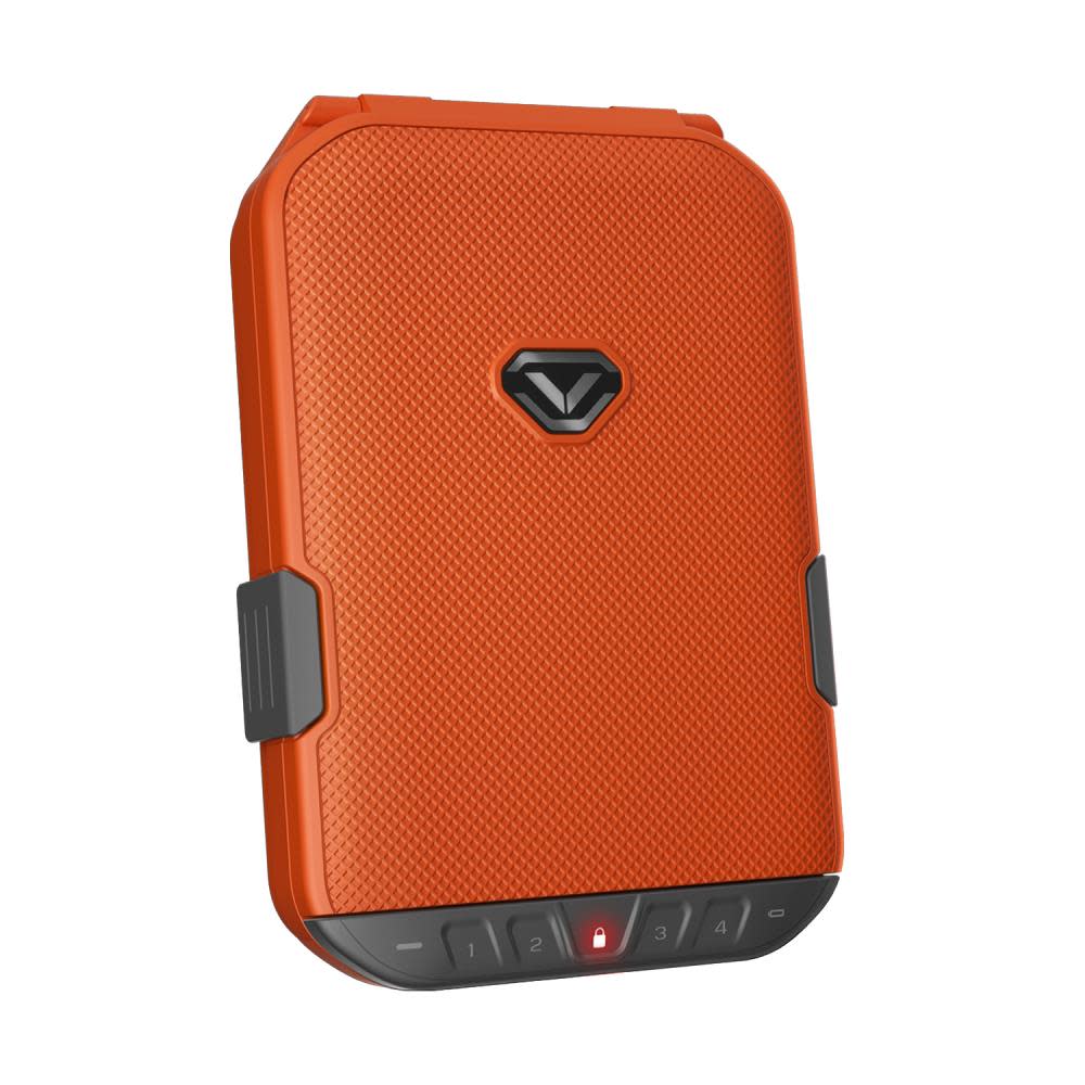 Vaultek Safe LifePod Rush Orange Travel Safe Waterproof Rugged - Ascmtools