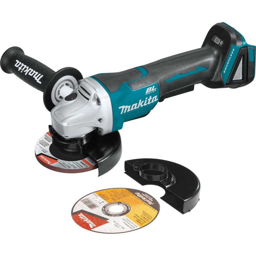 Makita 18V LXT 4-1/2 / 5″ Paddle Switch Cut-Off/Angle Grinder with Electric Brake Bare Tool - Ascmtools