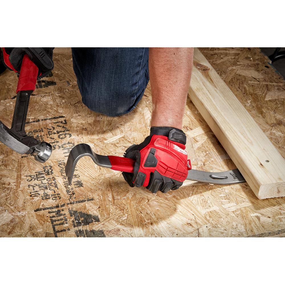 Milwaukee 15″ Pry Bar with SHOCKSHIELD Grip - Ascmtools