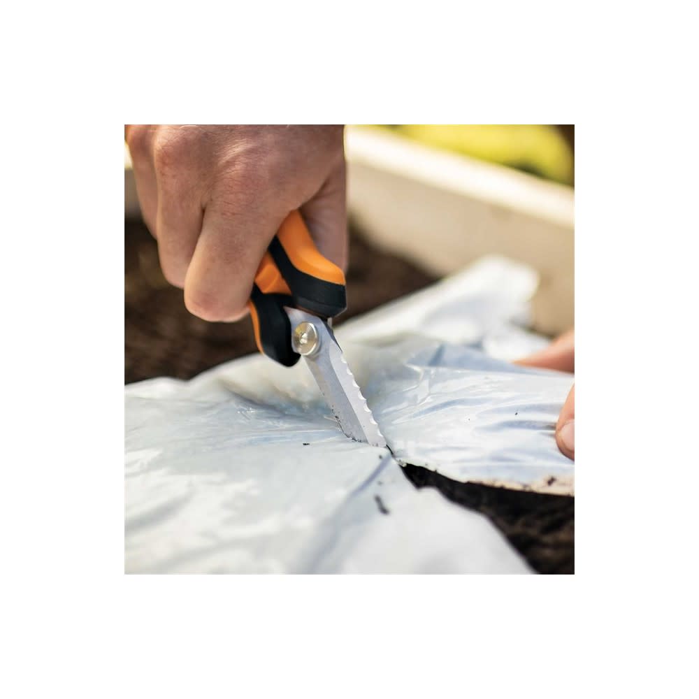 Fiskars Steel Blade Multipurpose Garden Snip with Steel Handle - Ascmtools
