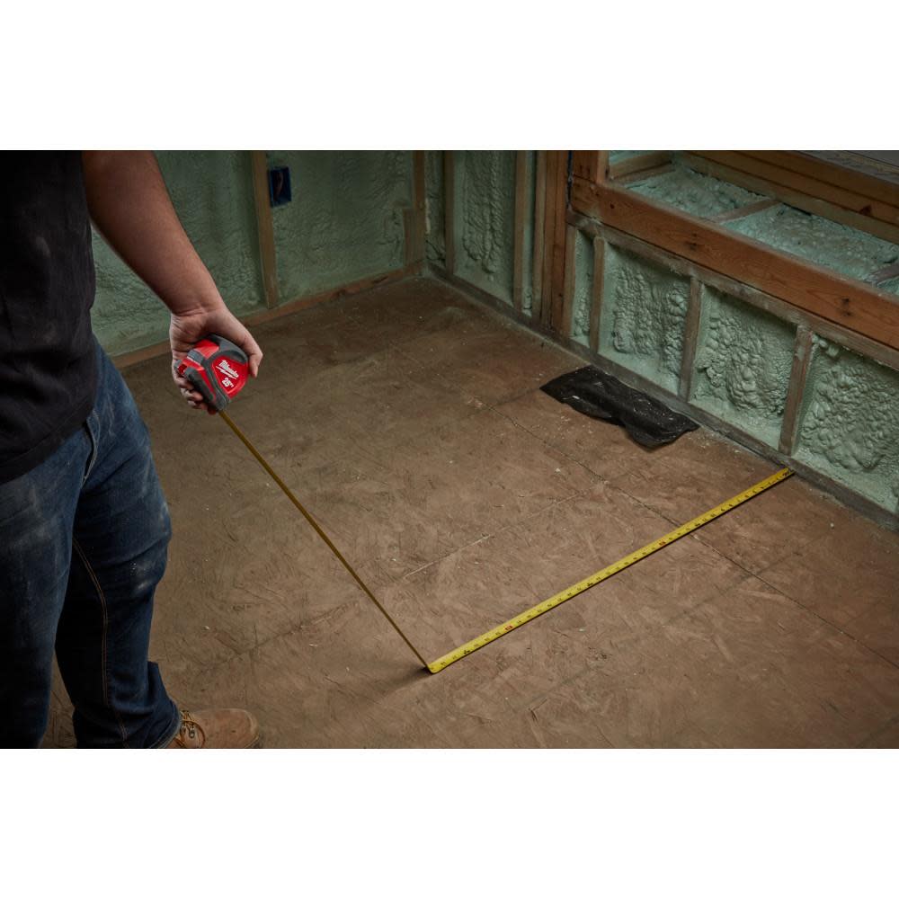 Milwaukee 30 ft. Compact Tape Measure - Ascmtools