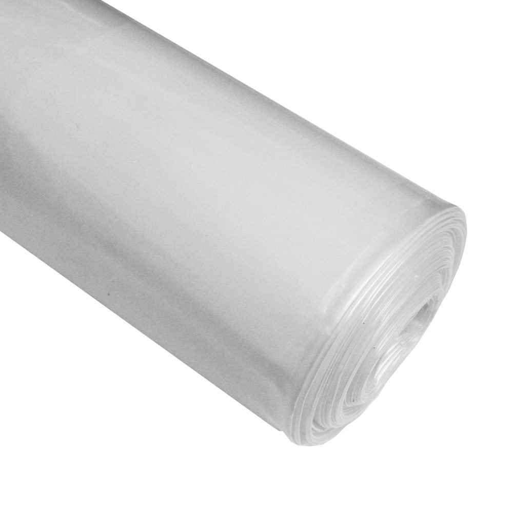 Grip Rite 16 Ft. x 100 Ft. x 6 Mil Medium Duty Clear Poly Sheeting - Ascmtools