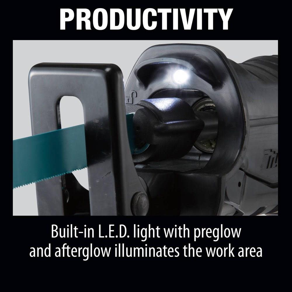 Makita 18 Volt LXT Lithium-Ion Brushless Cordless Recipro Saw (Tool Only) - Ascmtools