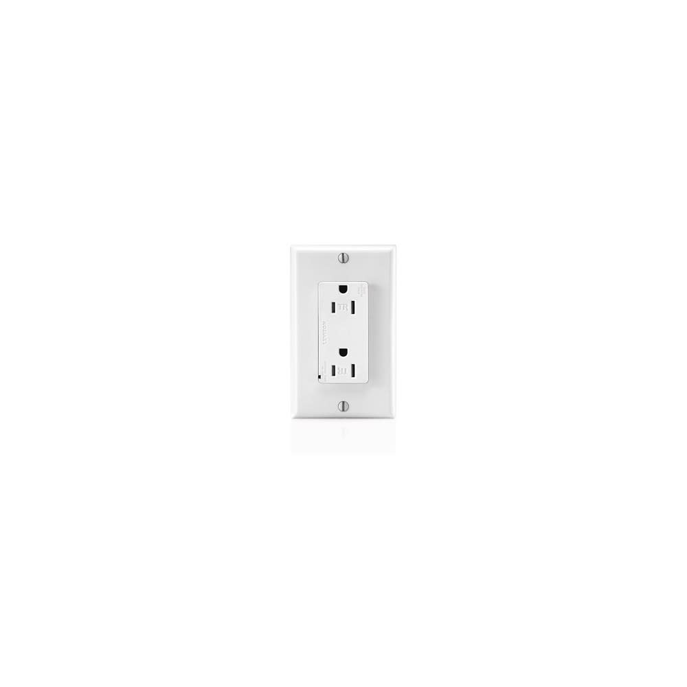 Leviton Decora 15A 125V White Grounded Duplex Outlet Receptacle - Ascmtools