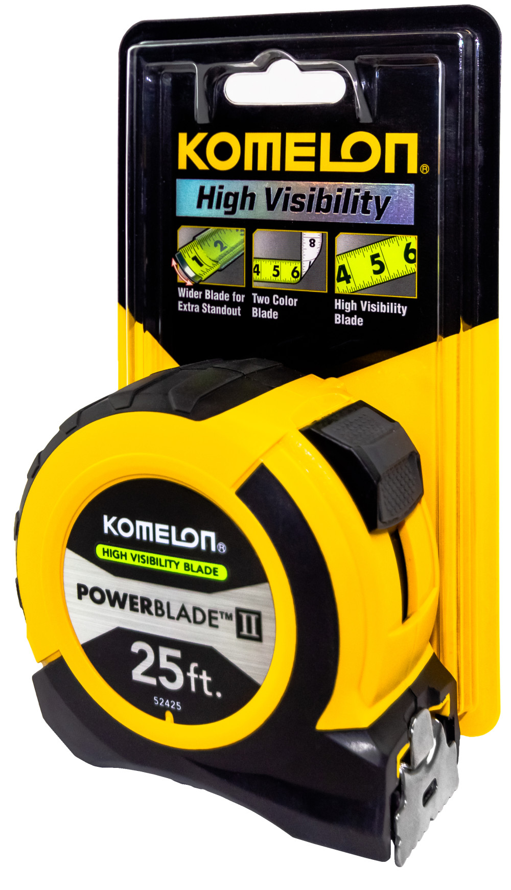 Komelon Tape Measure 25′ x 11/16″ - Ascmtools