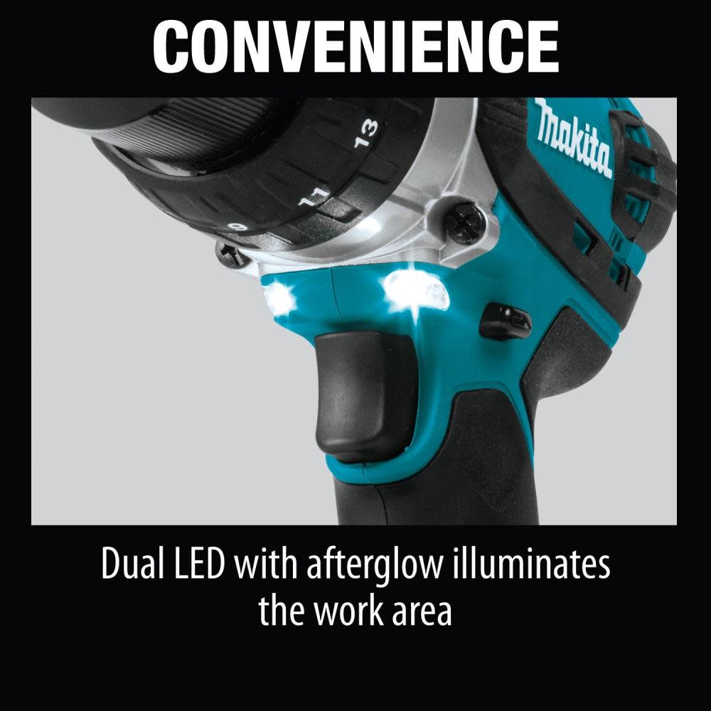Makita 18V LXT Lithium-Ion Cordless 1/2 in. Driver-Drill (Tool only) - Ascmtools