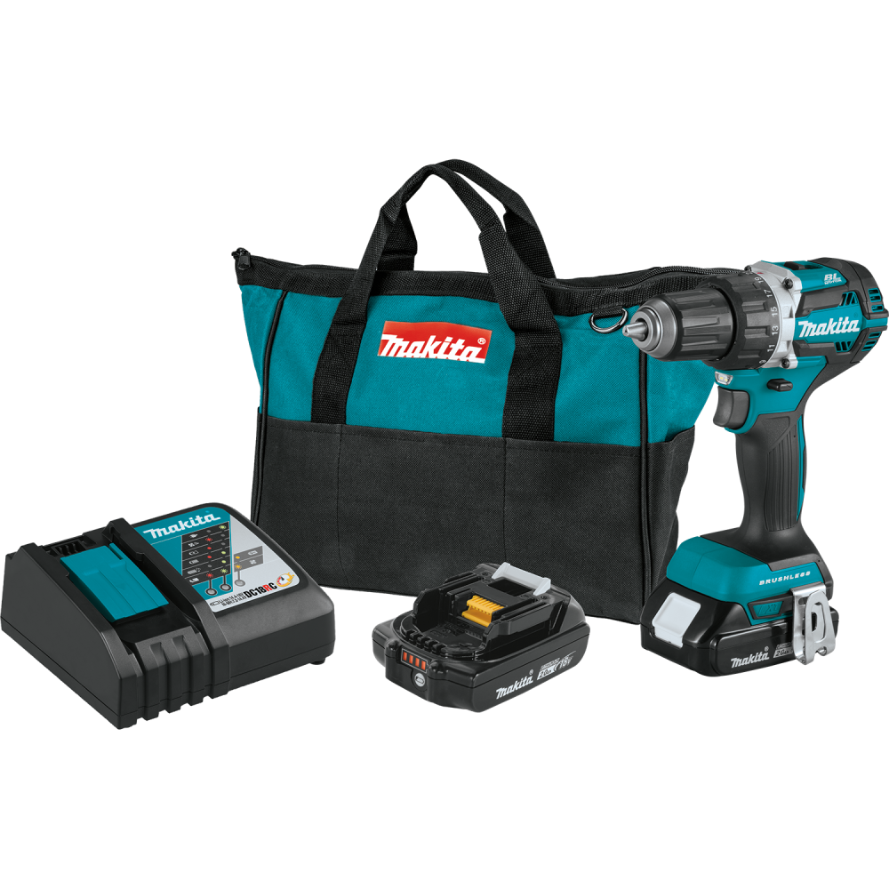 Makita 18V LXT Compact 1/2″ Driver Drill Kit - Ascmtools