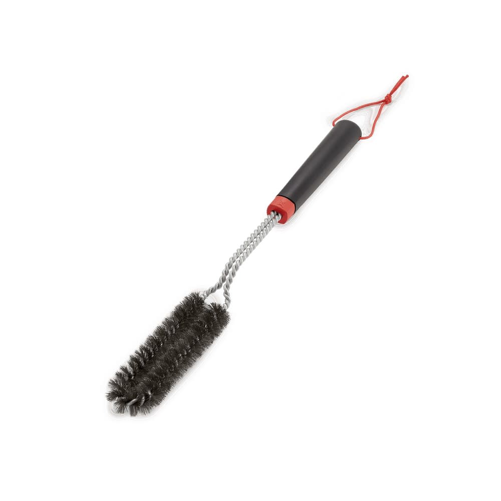 Weber 18″ Non-Slip Handle Detail Grill Brush - Ascmtools