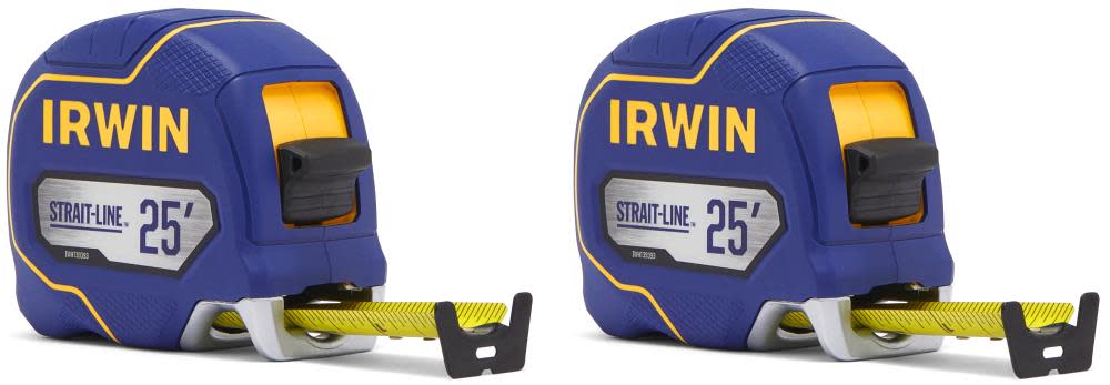 Irwin STRAIT LINE Tape Measure 25′ 2pk - Ascmtools