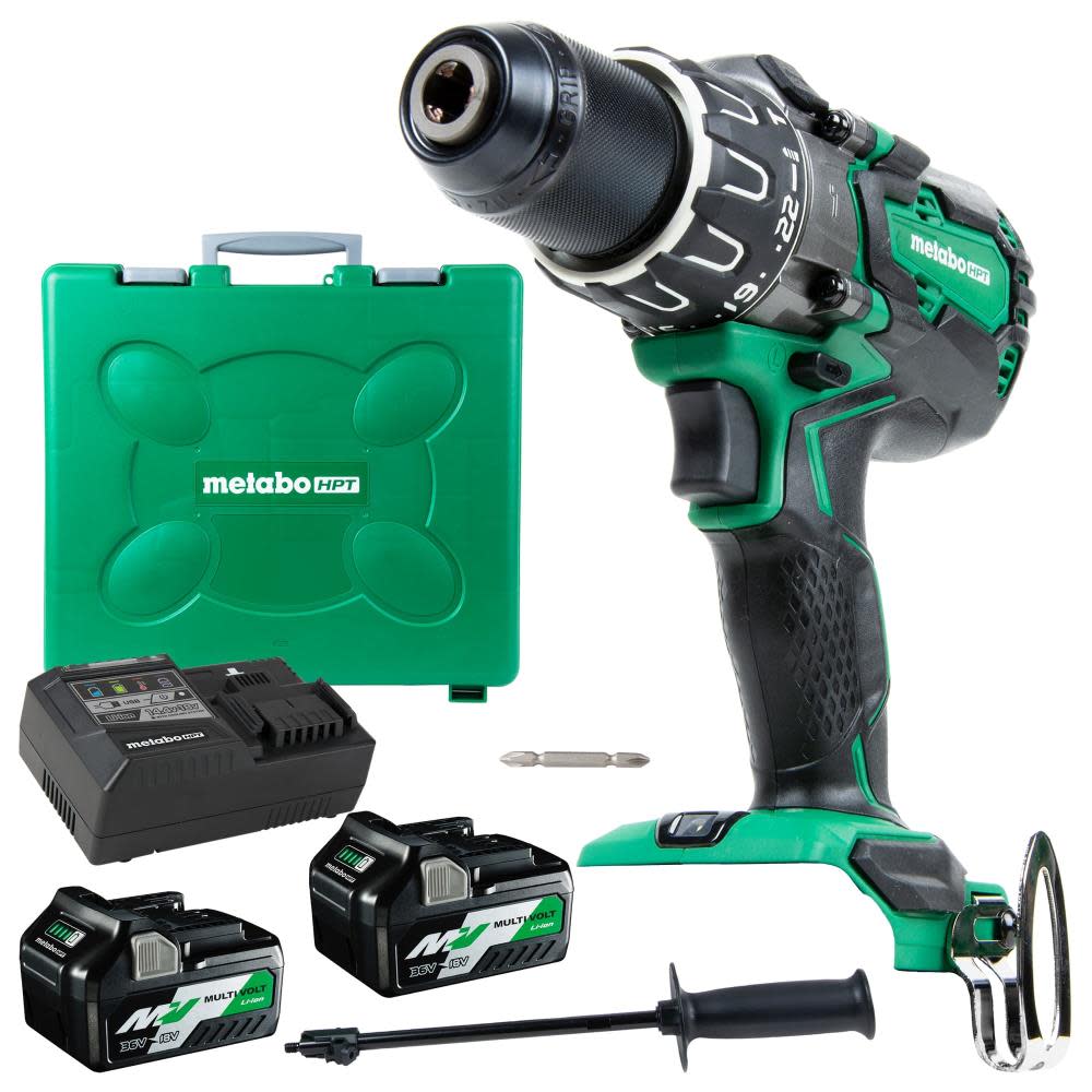 Metabo HPT 36V MV Hammer Drill Kit - Ascmtools