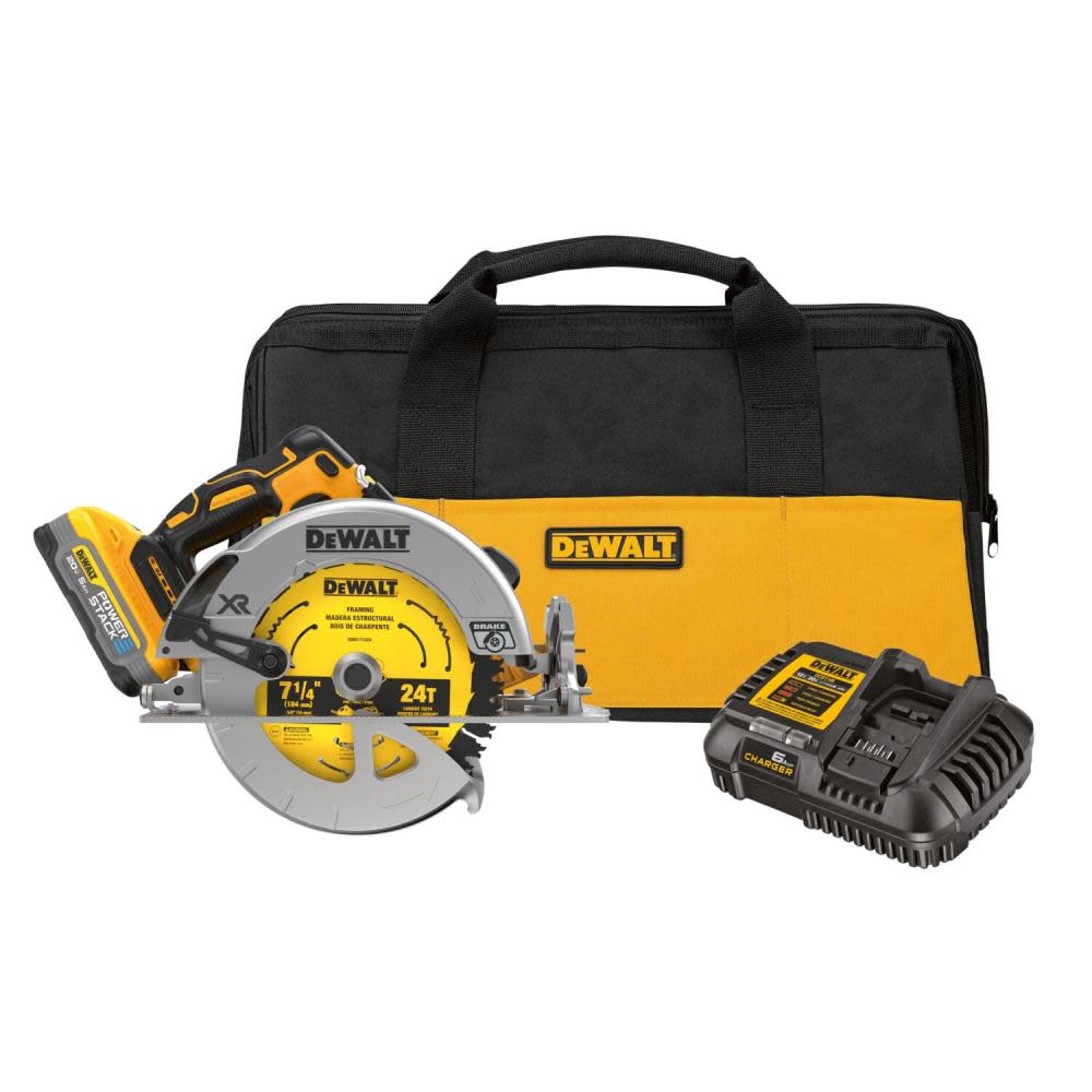 DEWALT 20V MAX XR 7 1/4″ Circular Saw Kit - Ascmtools