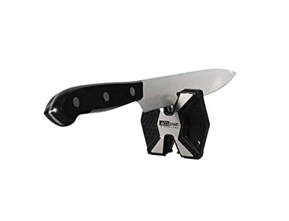 Accusharp Diamond Pro Two Step Knife Sharpener - Ascmtools