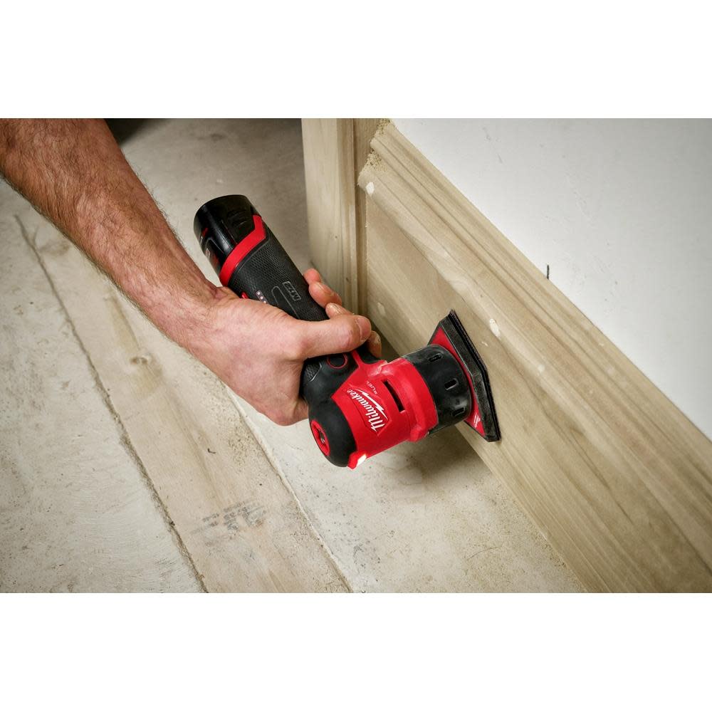 Milwaukee M12 Orbital Detail Sander Pad - Ascmtools