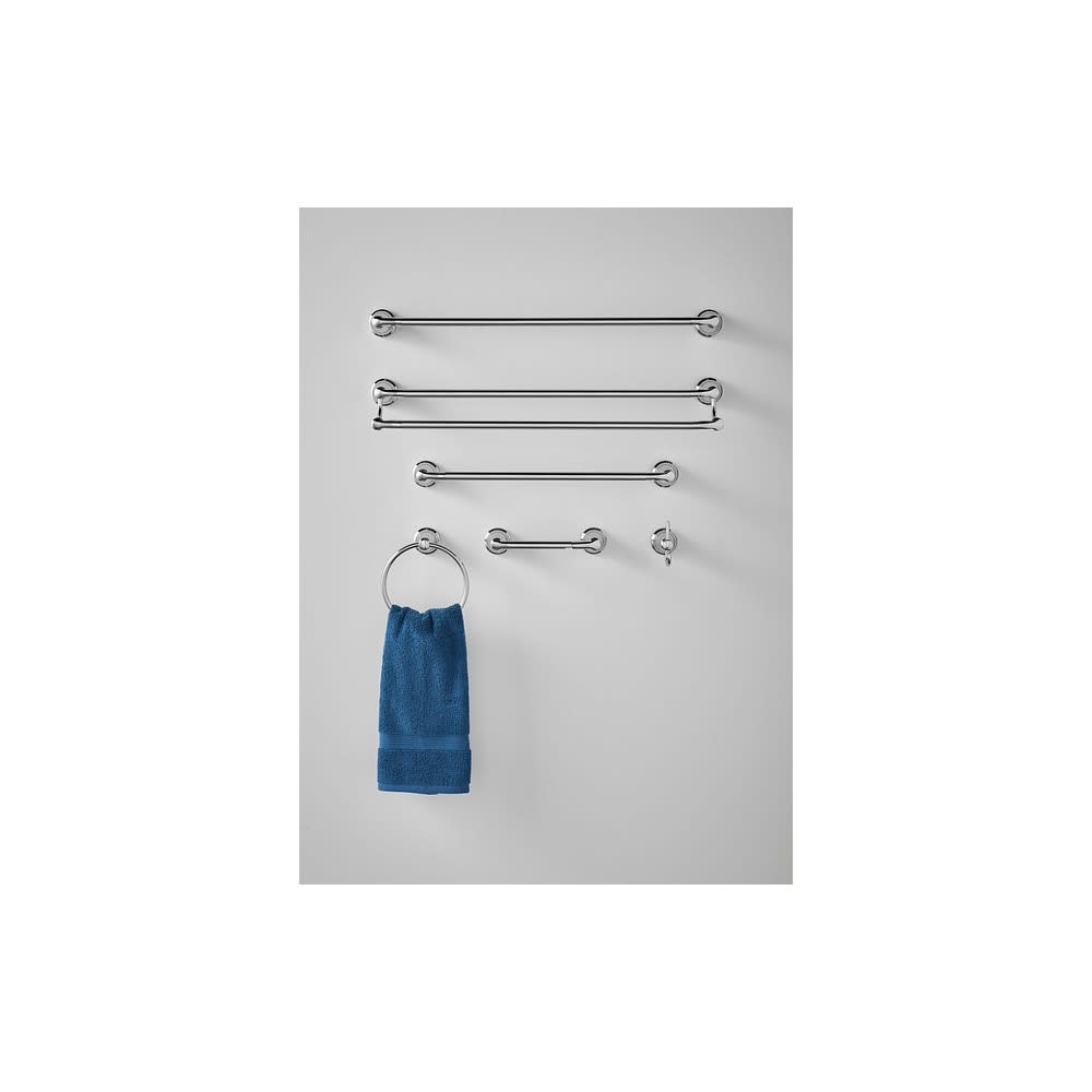 Moen Hilliard Towel Ring Polished Chrome 6.375″ - Ascmtools