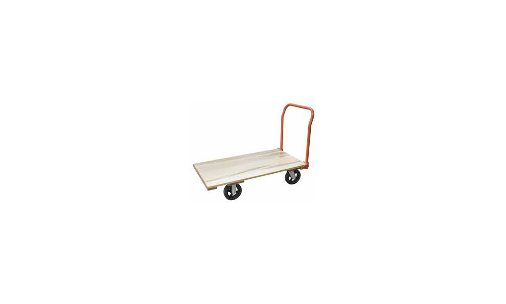 Cassidy Tricker 24 In. x 48 In. Deck Hardwood Frame Platform Truck - Ascmtools